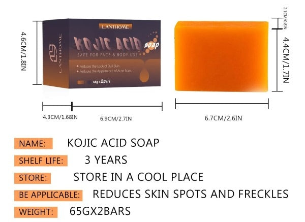 Kojic Acid Soap Skin Cleaning Facial Soap