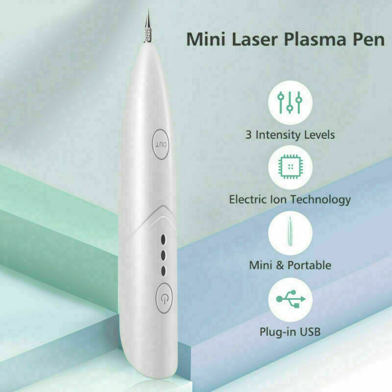 Ion Laser for removal of dark spots, acne, freckles and skin tags